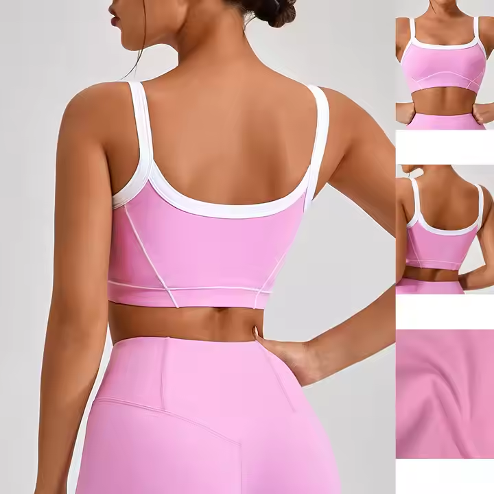 Activewear Manufacturers 2024 3 Piece Gym Fitness Set Soft Nude Knit Backless Sports Bra Shorts Leggings Women's Tracksuit Set