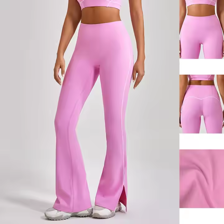 Activewear Manufacturers 2024 3 Piece Gym Fitness Set Soft Nude Knit Backless Sports Bra Shorts Leggings Women's Tracksuit Set
