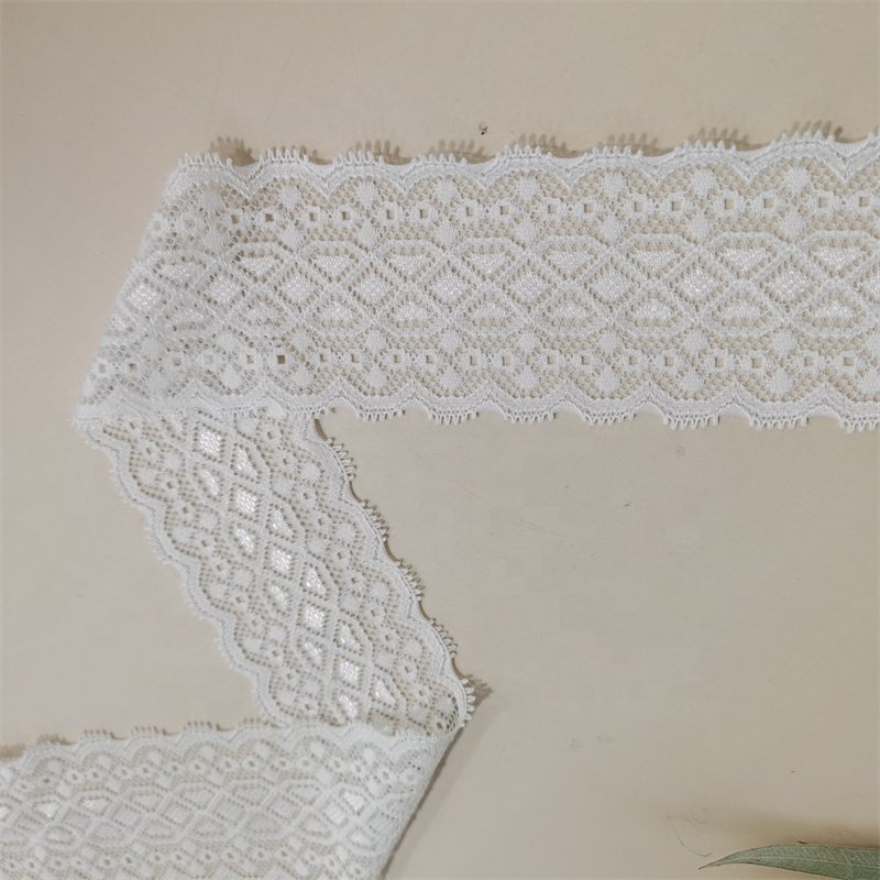 Custom High Quality French Nylon Stretch Lace For Lingerie Dress Trim Accessories