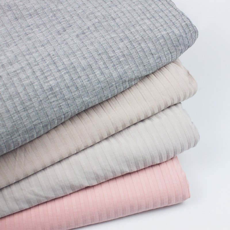 Strong stretch 40s 92%viscose 8%spandex 8*5 rib fabric for underwear/underclothes