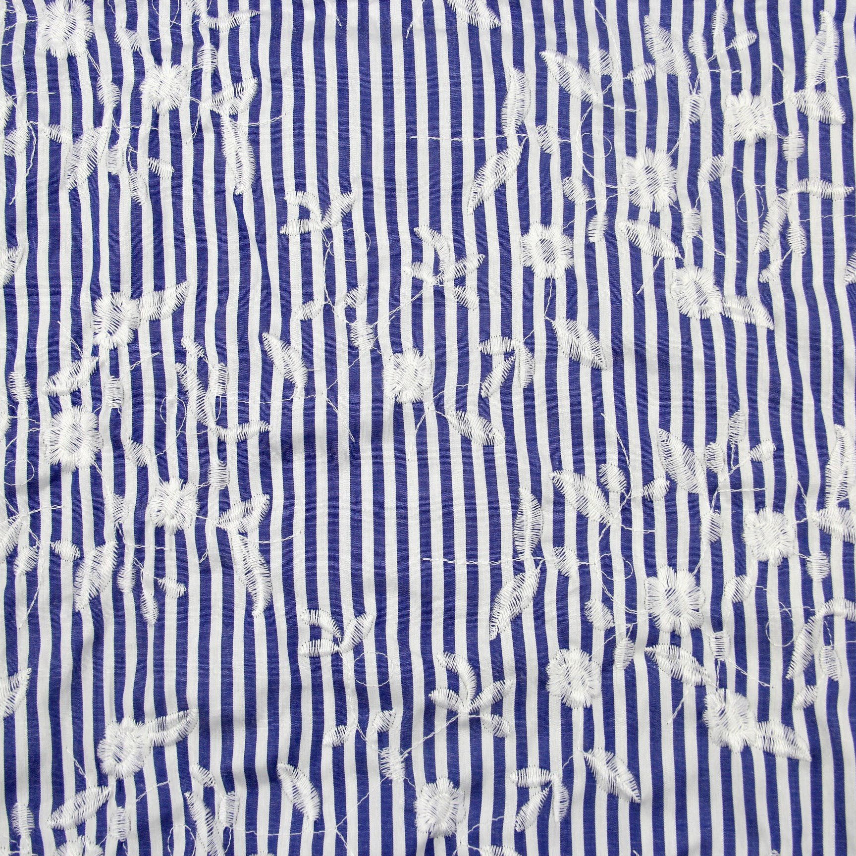 Hot sale yarn dyed stripe fabric 100% cotton embroidery fabric for women dress skirt