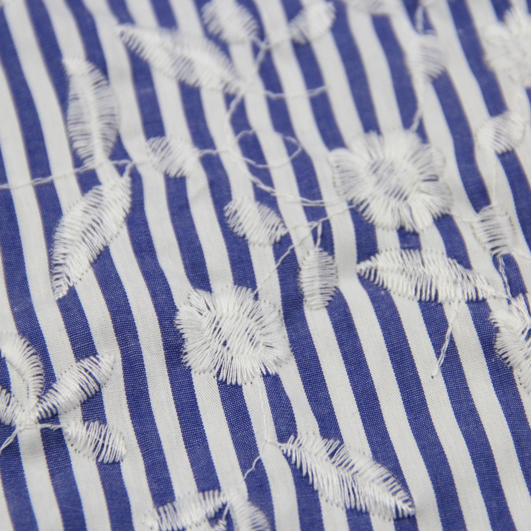 Hot sale yarn dyed stripe fabric 100% cotton embroidery fabric for women dress skirt