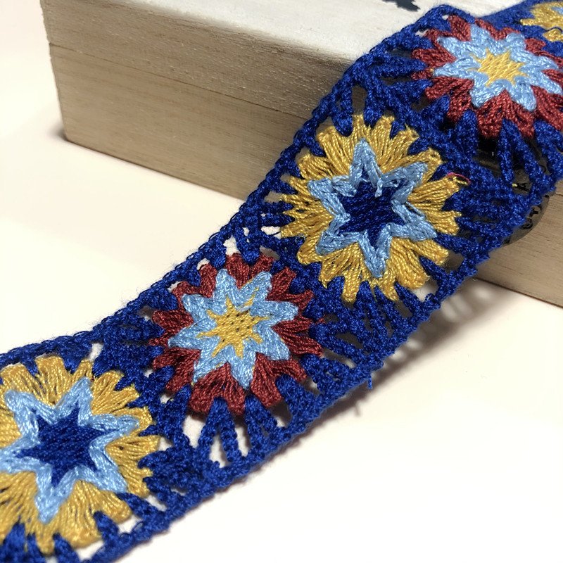 High Quality Hand Hook Crochet Cardigan Sweater Lace Garment Accessories Decoration Crochet Trim
