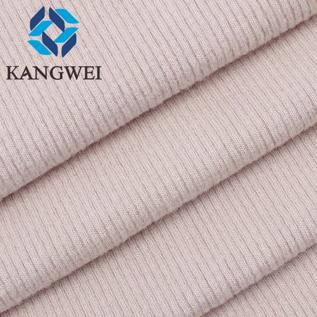 2*2 Pull Rib TR Pit Strip Threaded Collar Cuff T-Shirt Knitted Fabric