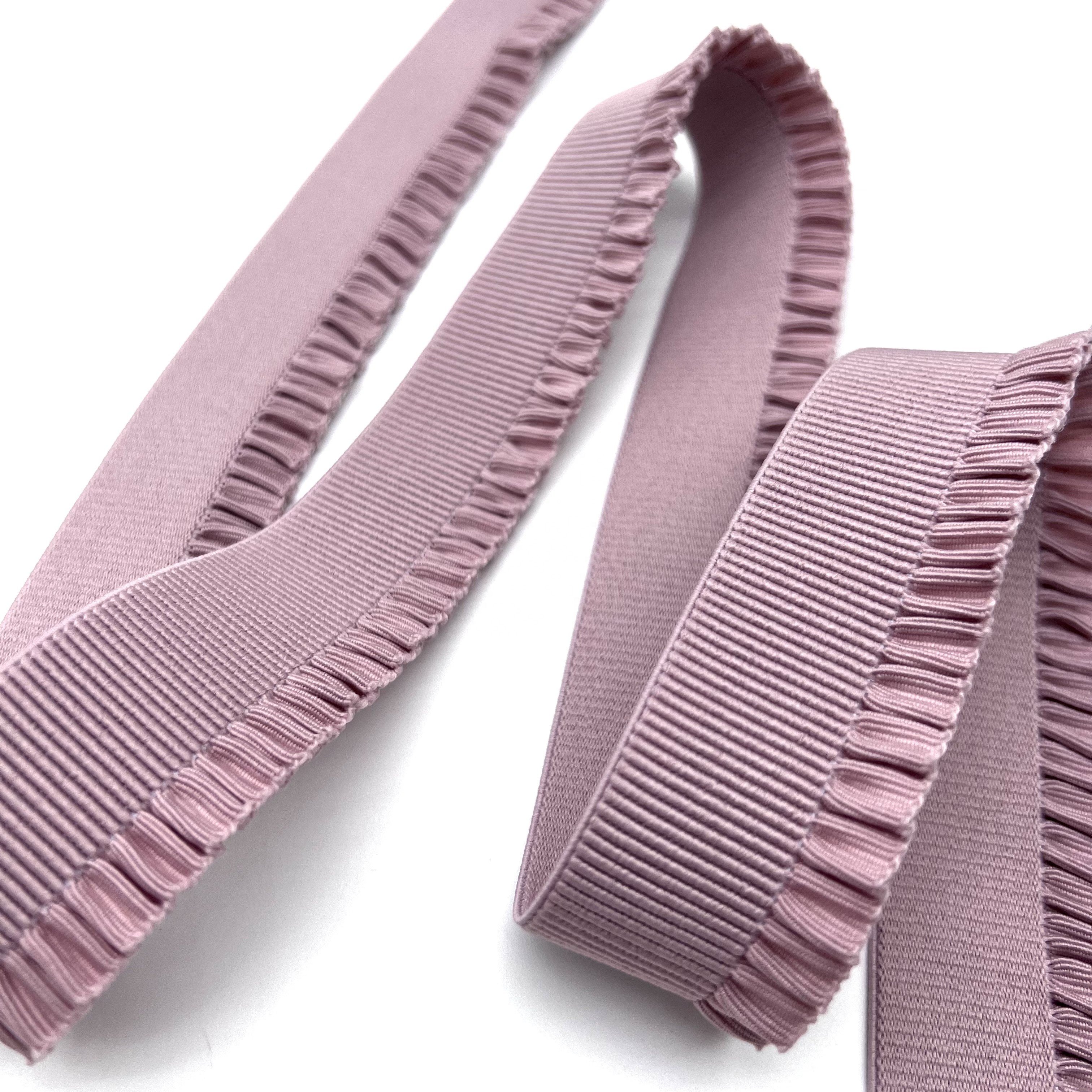 Customized elastic wooden ear lace imitation nylon dragon pants with elastic waistband for waistband by the manufacturer