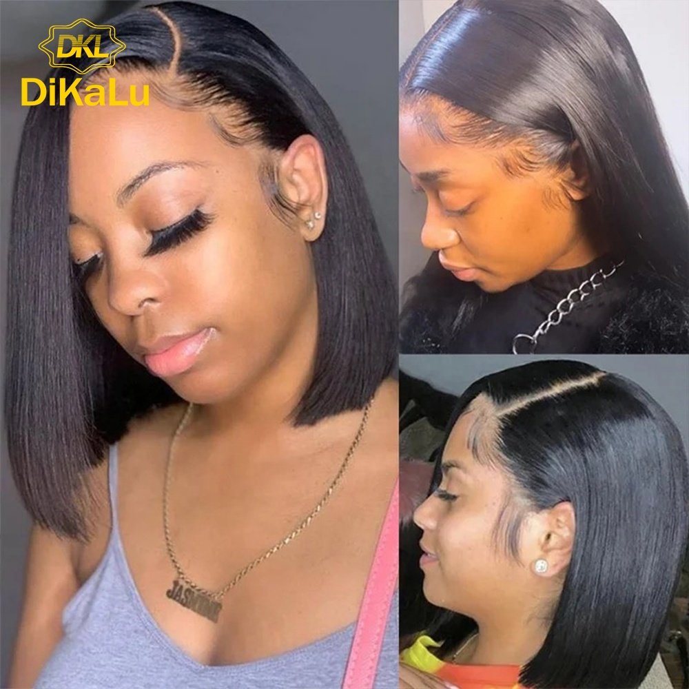 Wholesale peruvian bob wigs lace front,High quality 8 inch peruvian bob wig,natural virgin remy front lace wig human hair