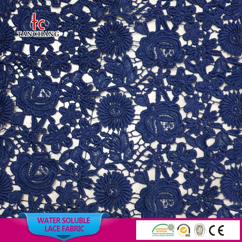 wholesale yarn dyed african lace fabrics 3d embroidery fabric lace fabric SRMF15
