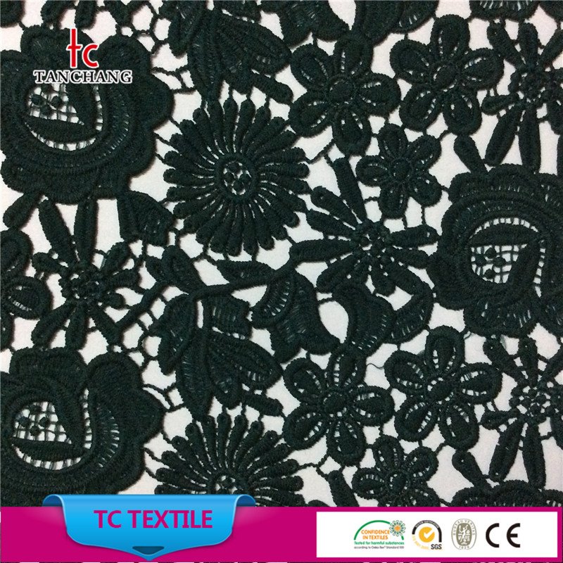 wholesale yarn dyed african lace fabrics 3d embroidery fabric lace fabric SRMF15