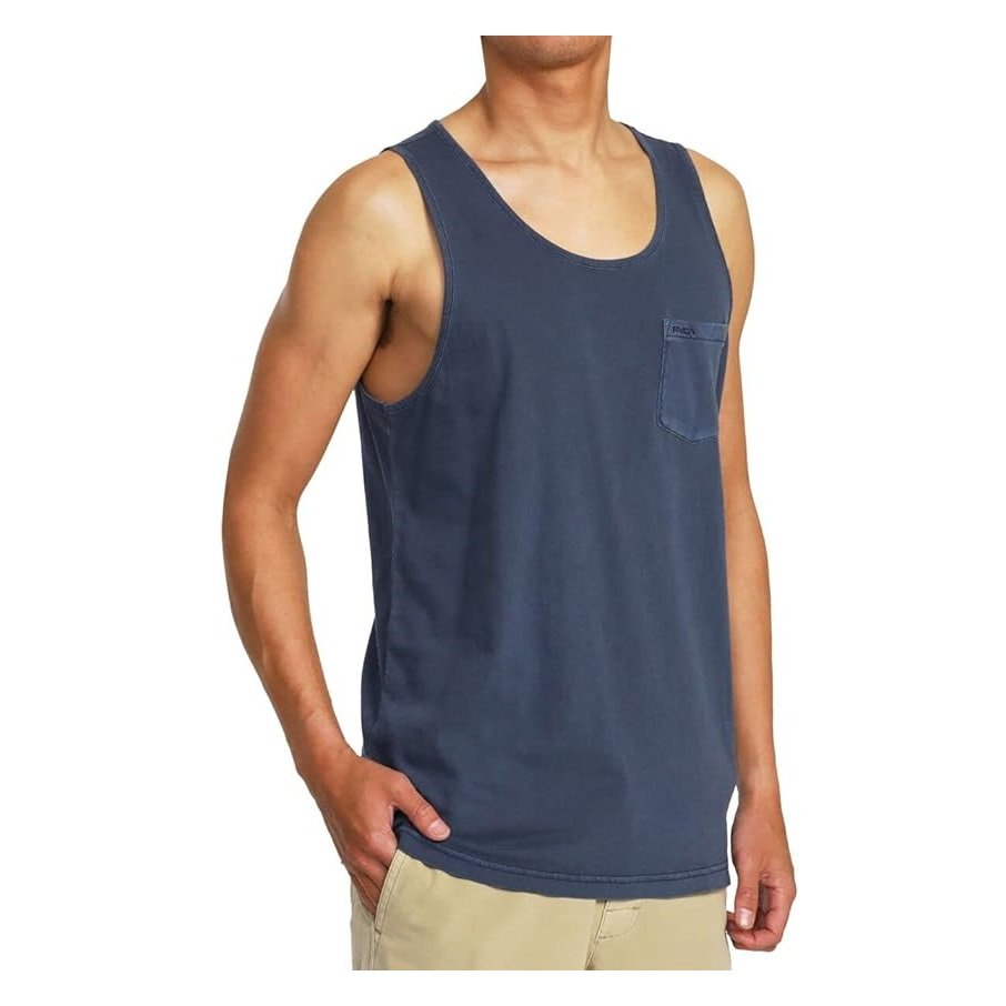 Export oriented oversize stylish solid color 100% cotton single jersey round neck men's tank top from Bangladesh best price