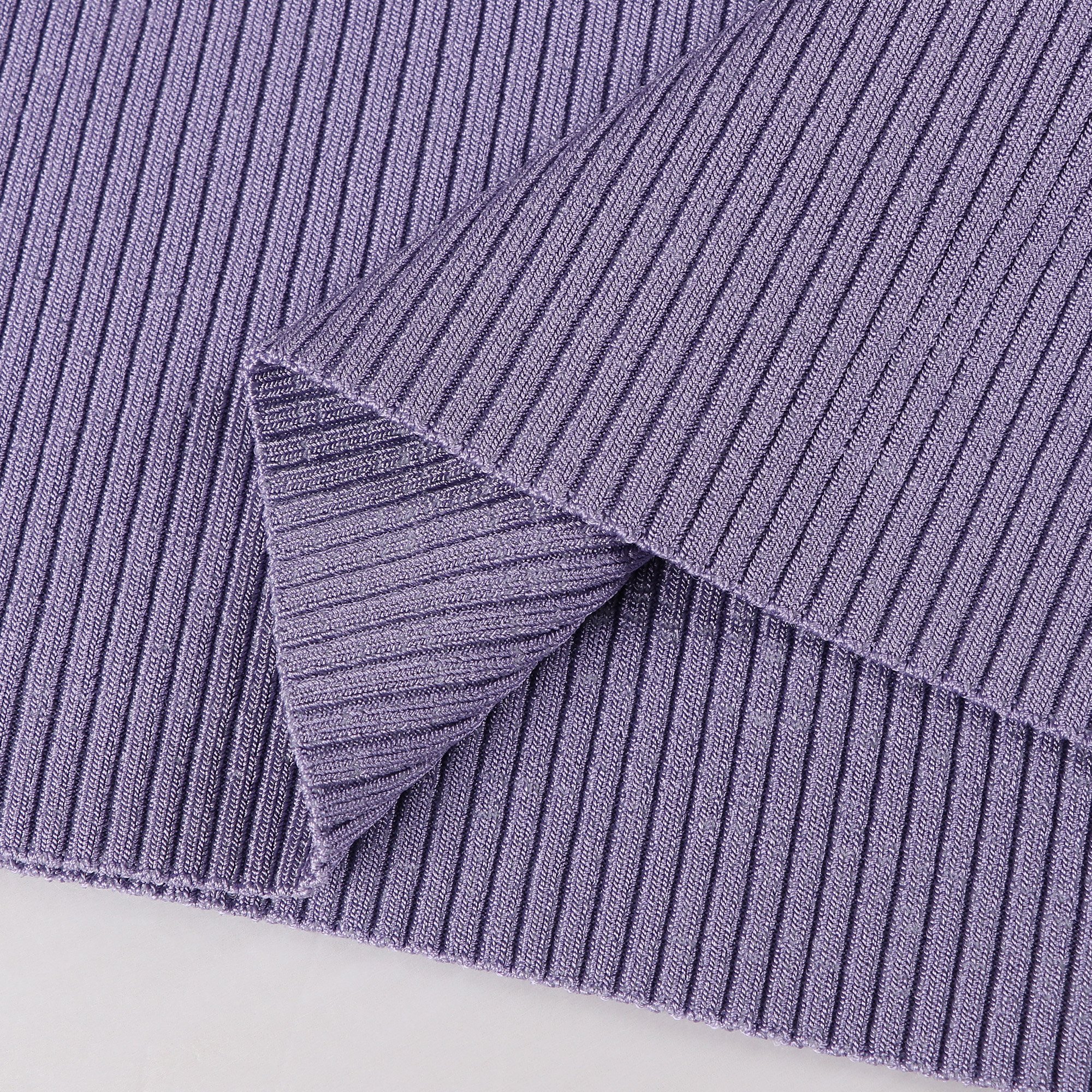 20ALW1402 Attractive Design Hollow Out Round Neck Sleeveless Rib Women Knit Long Sweater Dress