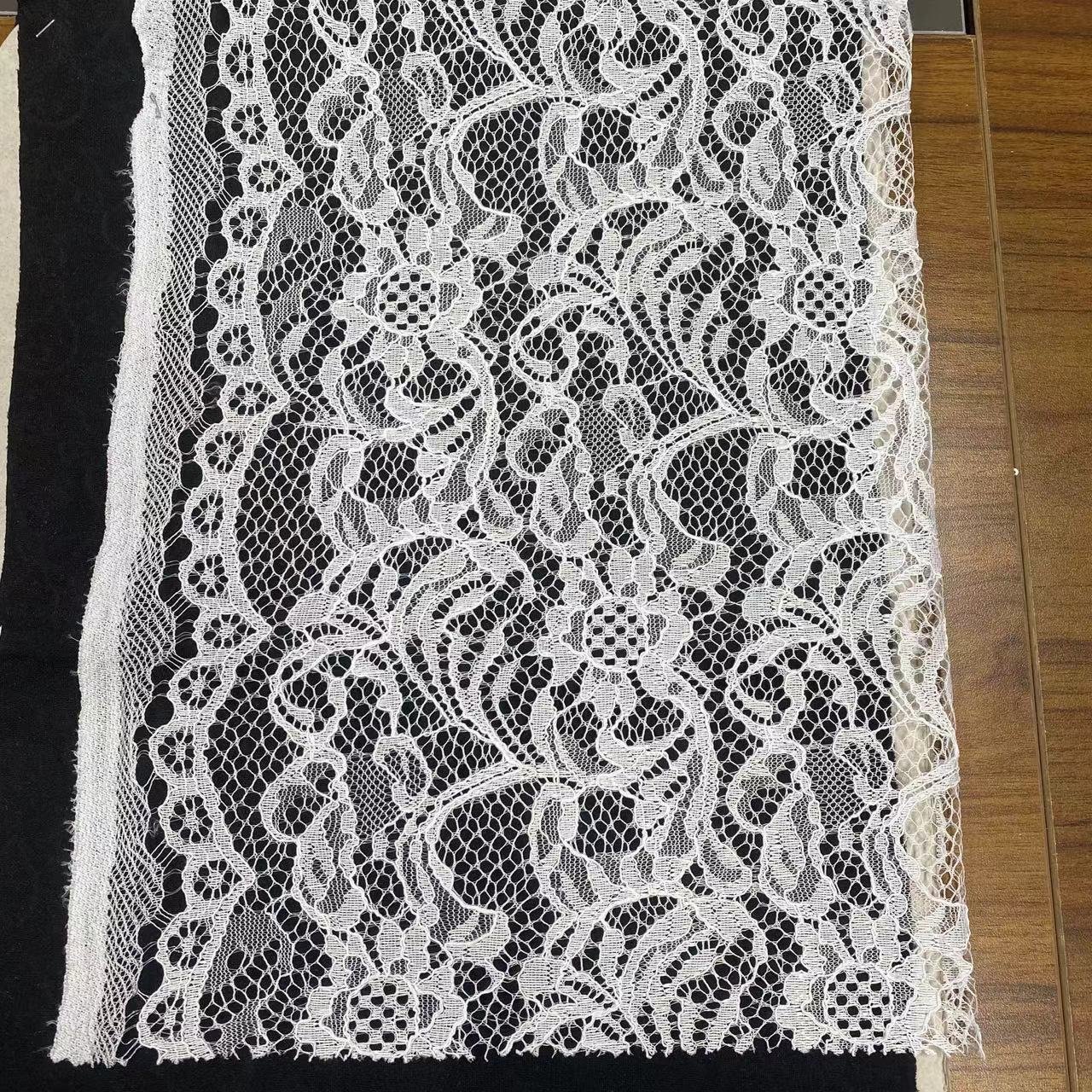 100% polyester lace fabric,Flower lace embroidery fabric,wedding dress lace fabric for women,Soft ,Multi-color custom,wholesale