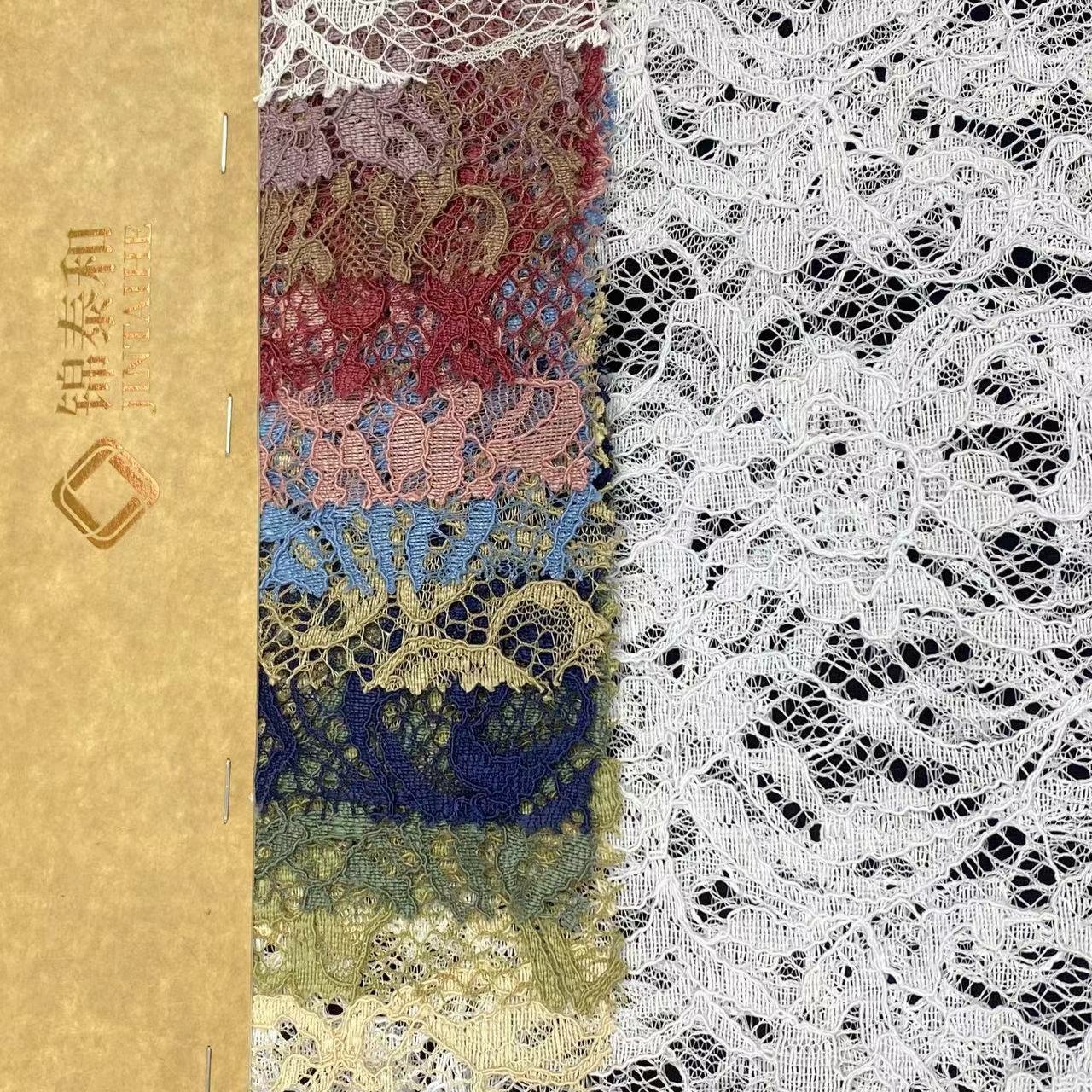 100% polyester lace fabric,Flower lace embroidery fabric,wedding dress lace fabric for women,Soft ,Multi-color custom,wholesale