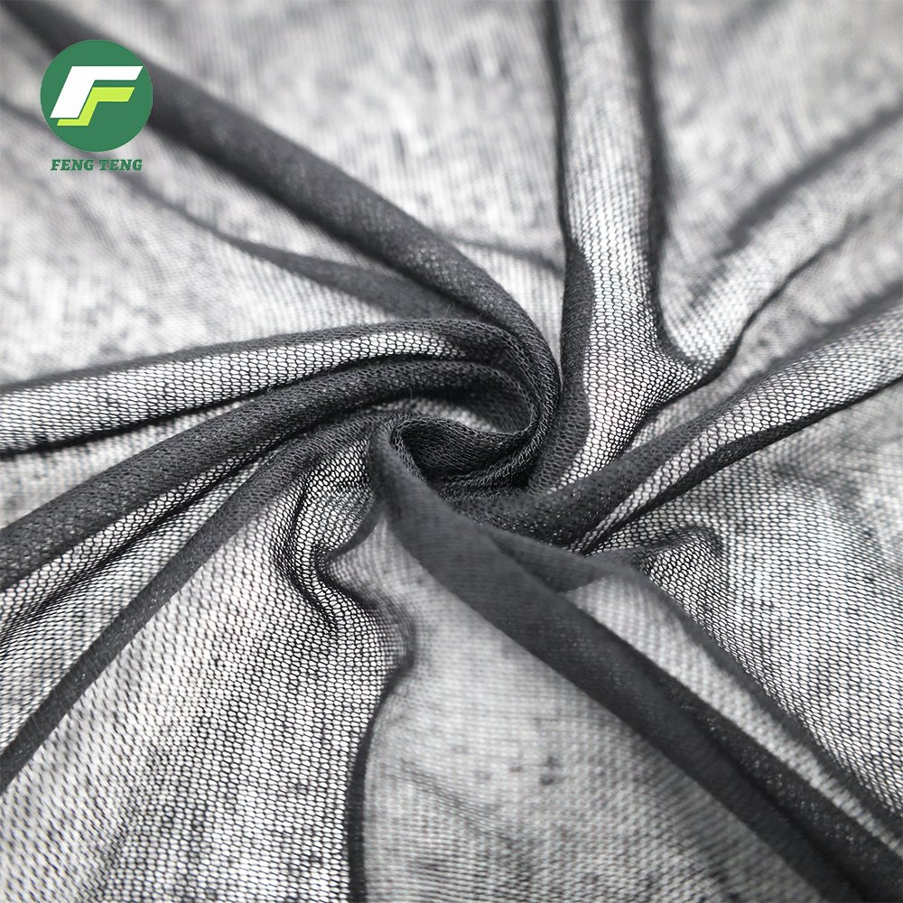 1901 Best Selling 162Gsm Polyester Knitted Fabrics Black 100% polyester microfiber interlock jersey knit fabric for leather
