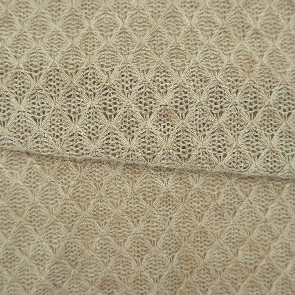 Wholesale Textile Material Rayon Nylon Polyester Loose Knitting imitation cashmere rtn fabric for sweater