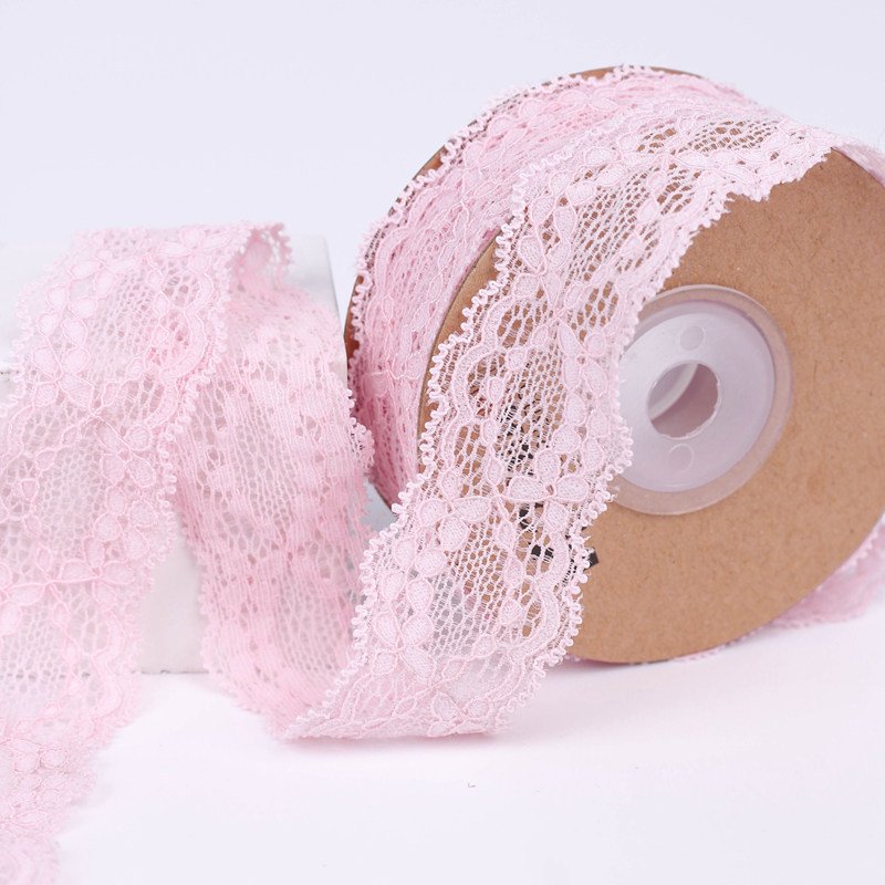 3cm Hollow Flower Lace Ribbon Embroidered Fabric Polyester Lace Ribbon for Handmade DIY Decoration