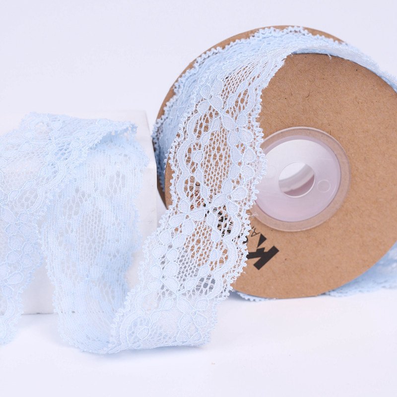 3cm Hollow Flower Lace Ribbon Embroidered Fabric Polyester Lace Ribbon for Handmade DIY Decoration
