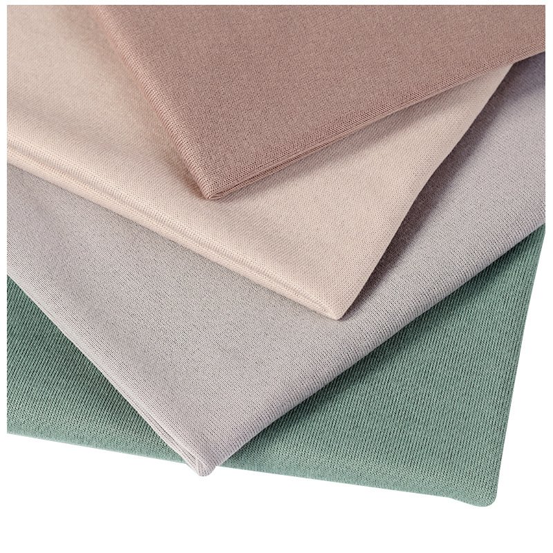 190g Japanese sweater flannel fabric single side brushed casual plush fabric 100% polyester warm plush sweater fabric