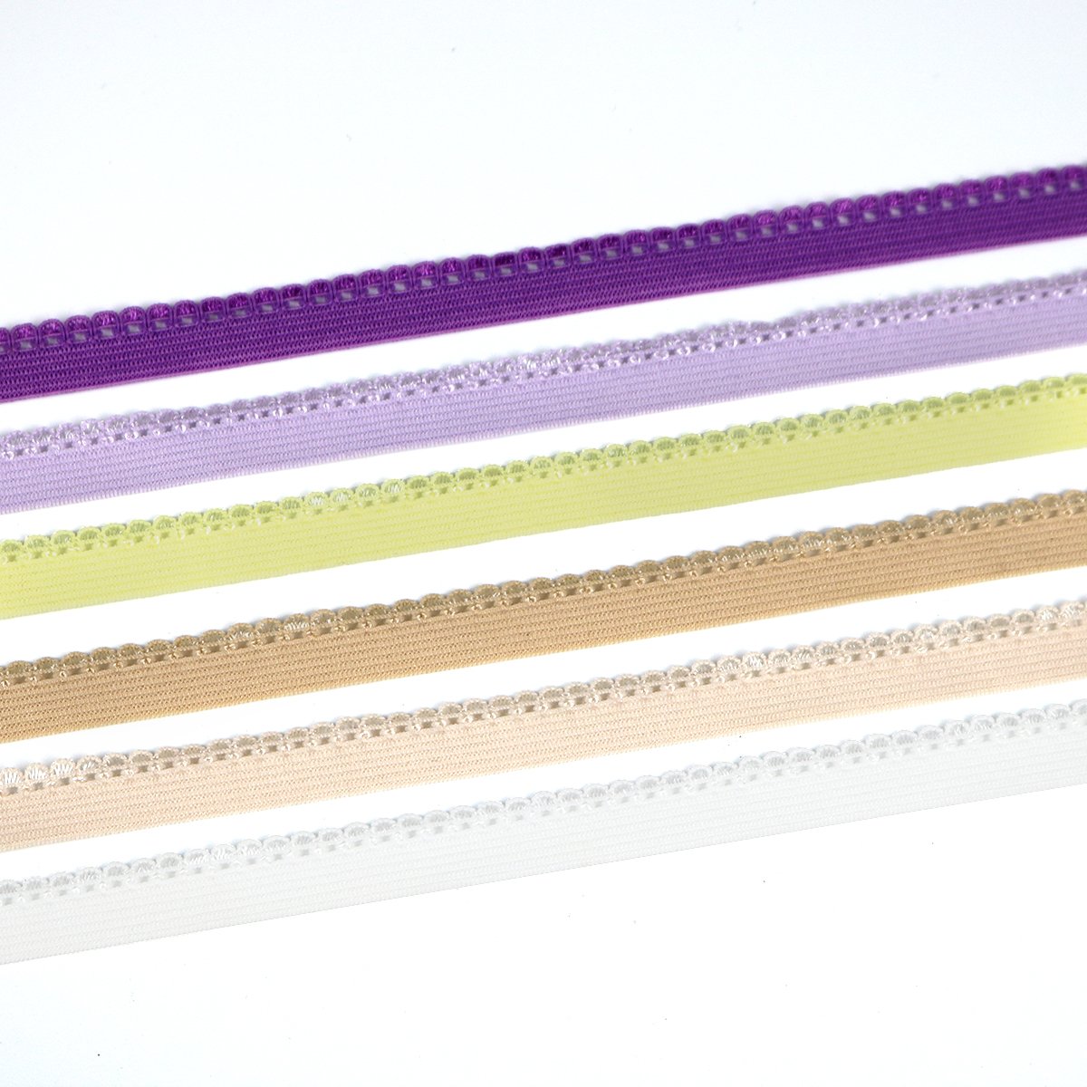 Wholesale custom width elastic band girl underwear elastic tapes lace shoulder strap