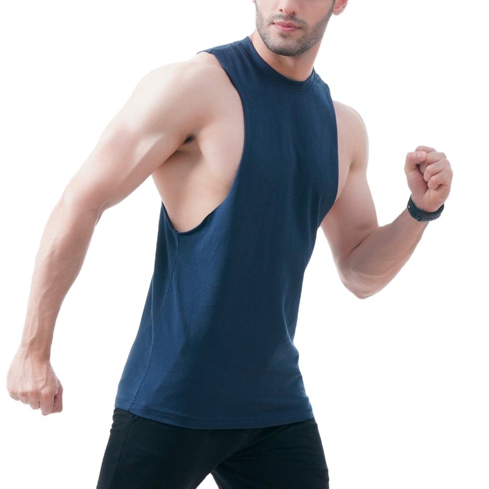 New 2024 Custom Men's Muscle tank top Gym Running Stringer Tank Tops Bodybuilding Fitness Tank Tops for men