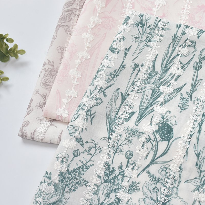 Custom Cutwork Embroidery Fabric Vintage flower Embroidered Fabric Flower Embroidery Fabric For dress Clothes