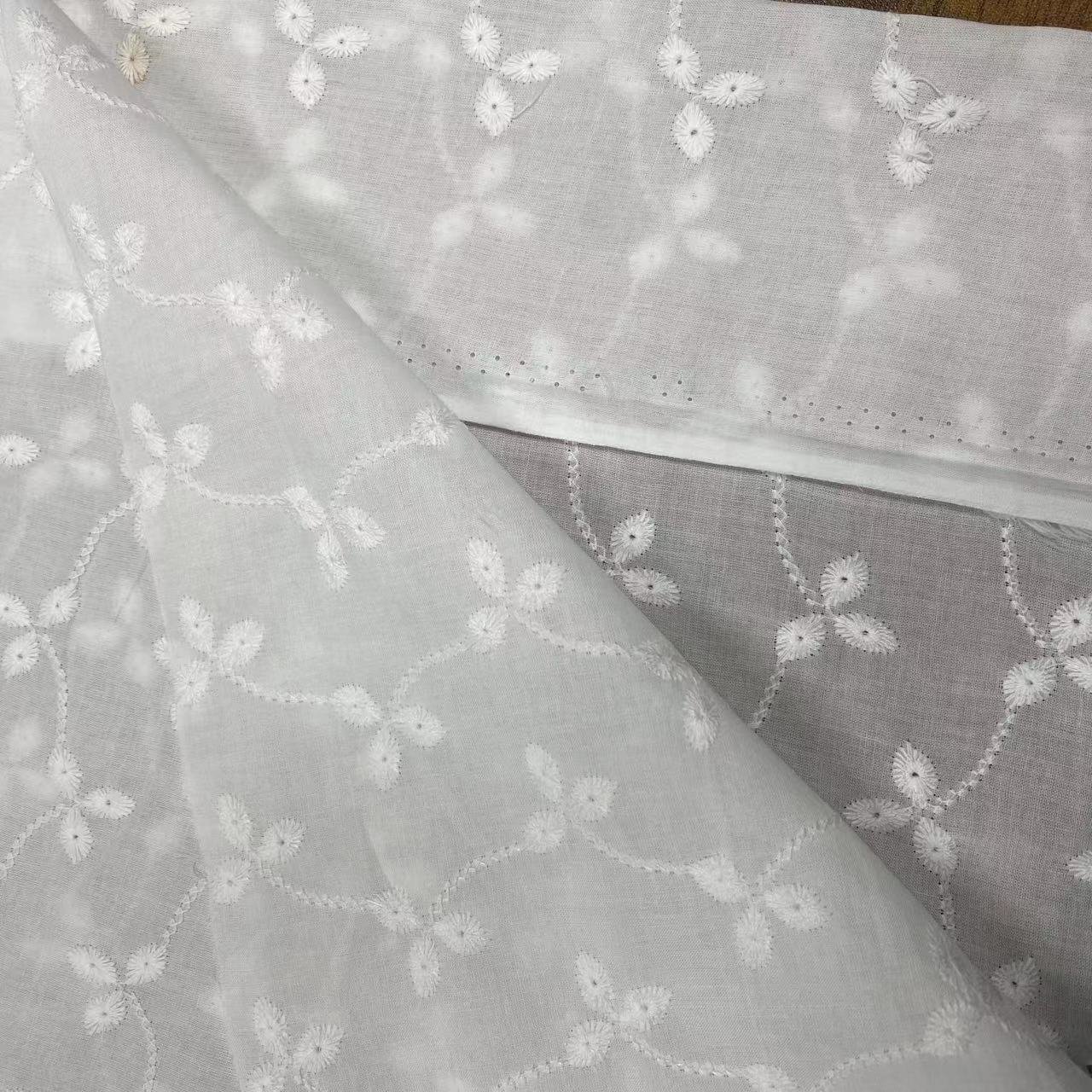 100%Cotton embroidery fabric,custom fabric printing cotton,Can be made clothing fabrics,Multi-color custom ,wholesale