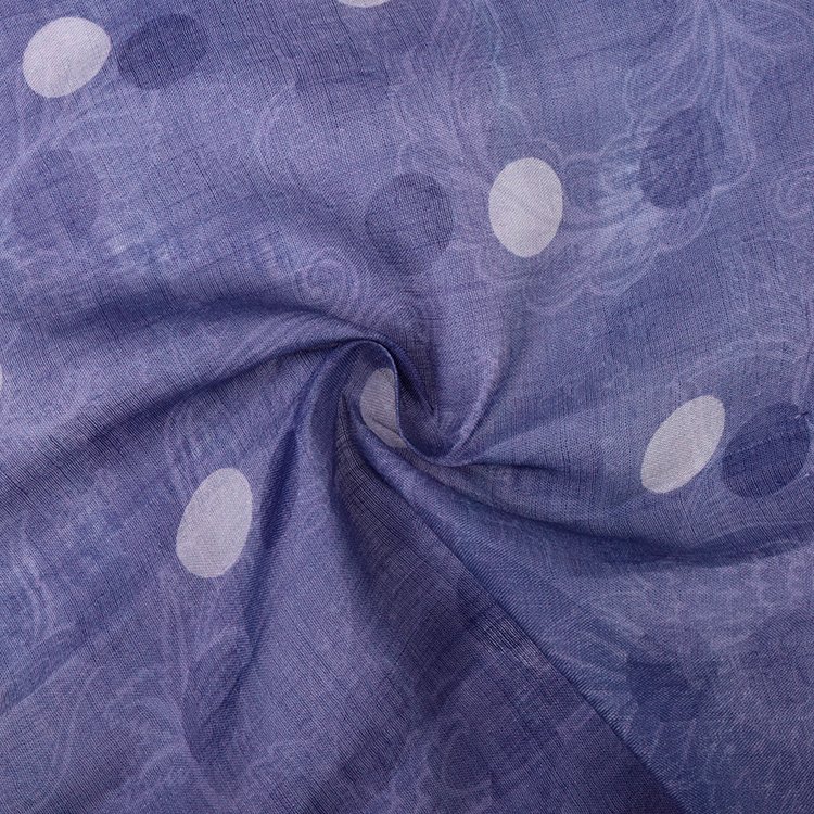 High quality soft touch for summer clothing 100% ramie linen print fabric for women's garment