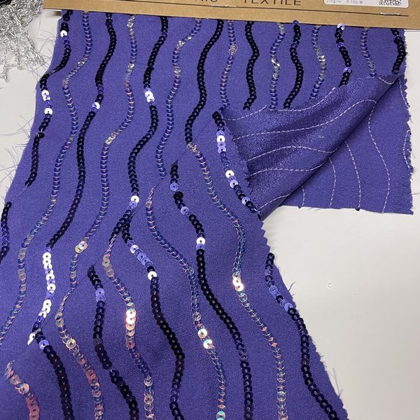 embroidery fabrics 3D wholesale floral sequin tulle french style luxury fabrics for wedding dress