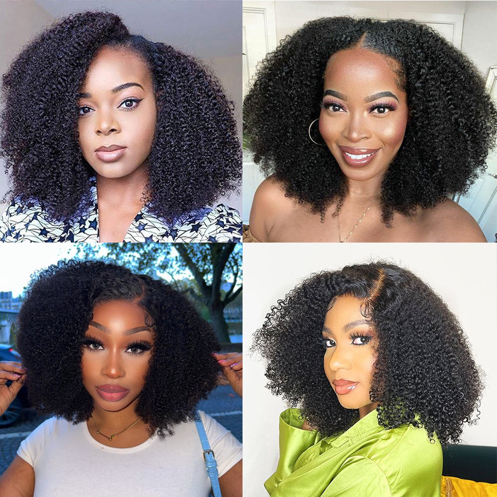 Lace front wigs brazilian HD human hair wigs full lace frontal curly short bob wig 100% remy human hair for black women