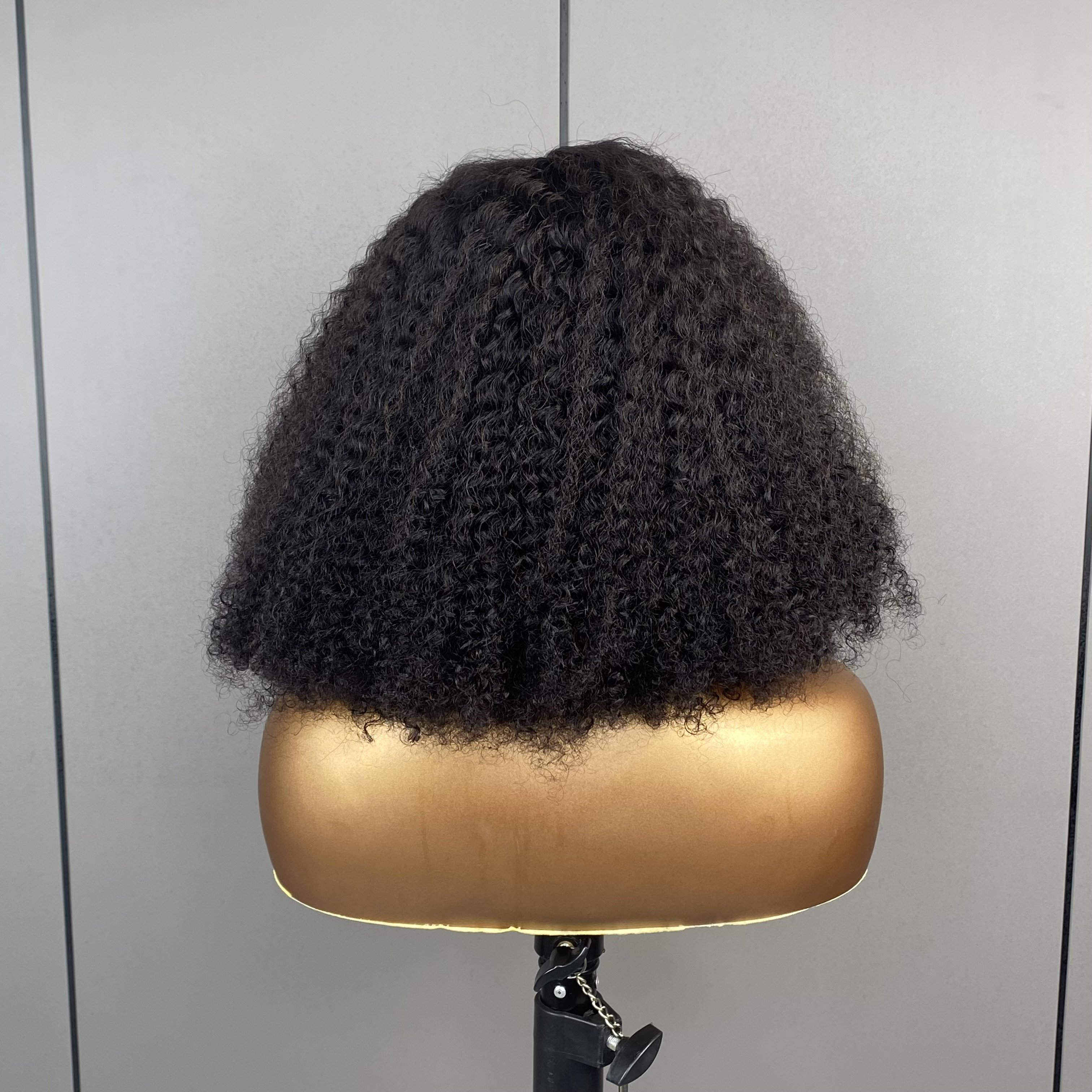 Lace front wigs brazilian HD human hair wigs full lace frontal curly short bob wig 100% remy human hair for black women