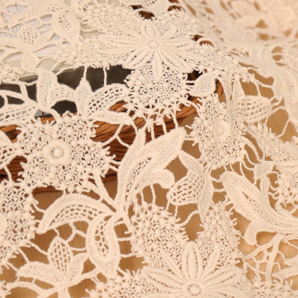 luxury competitive price brocade lace fabric embroidery from manufacturer wholesale handmade swiss voile 3d flower lace fabric