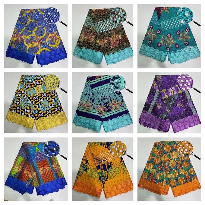 African Swiss Voile Cotton Lace In Switzerland For Party & Wedding Dress High Quality Cotton Laces