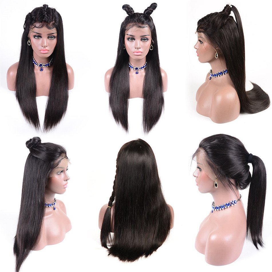 Cheap Price Doublr Weft Deep Wave Lace Front Wigs For Black Women Quality Swiss Lace Frontal Wigs With Baby Hair Full Lace Wigs