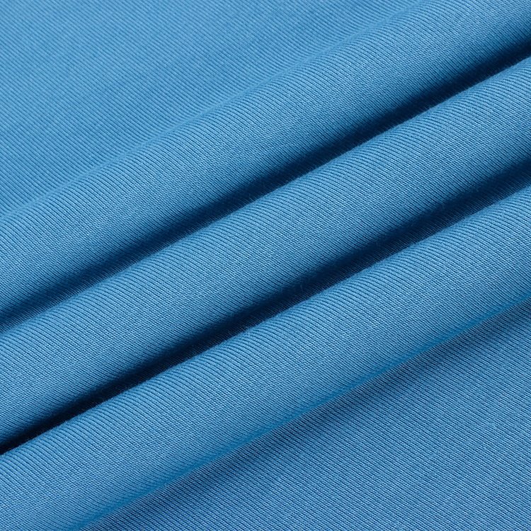 High stretch rayon knitted 260GSM double-sided modal spring fashion T-shirt fabric