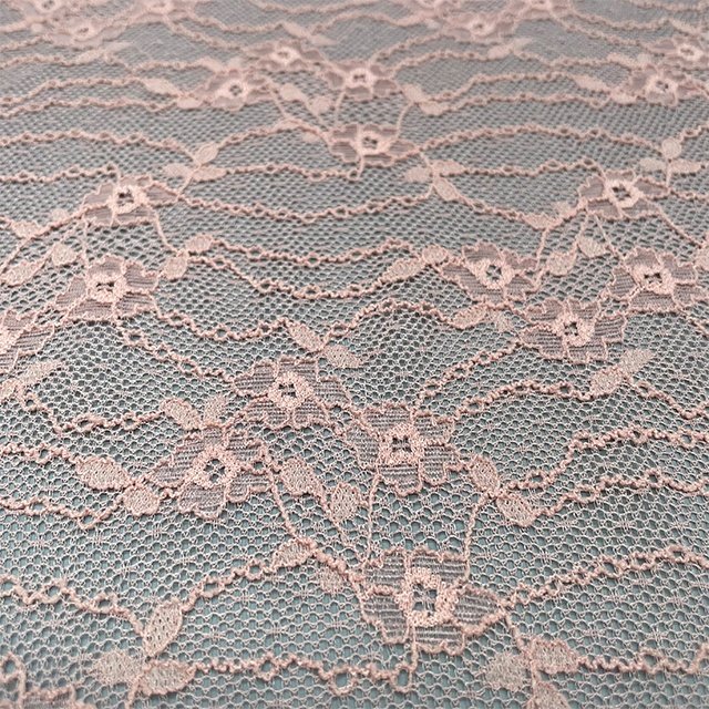 TUTON Custom TC Cotton 145 CM Lace Embroidery Fabric For Dress