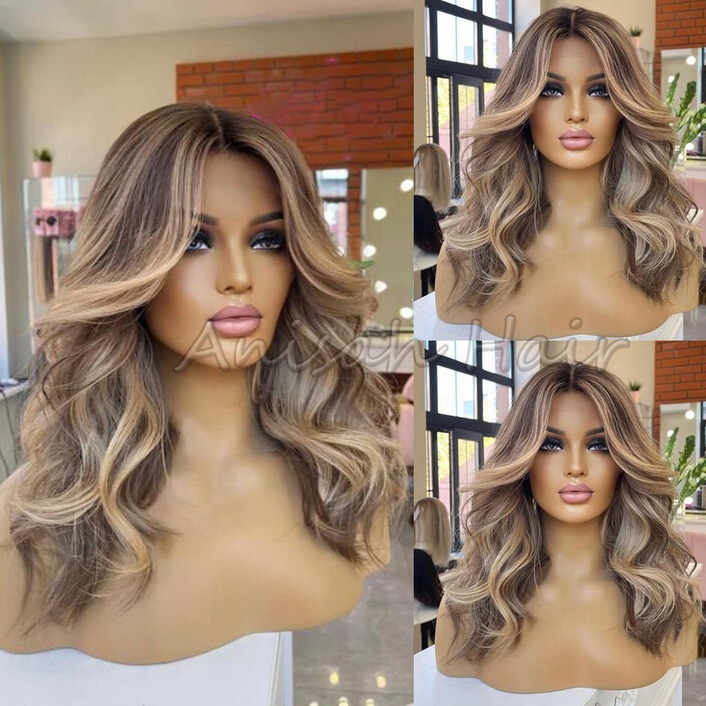 Raw Brazilian Virgin Blonde Lace Frontal Wigs Human Hair Glueless Full Transparent Swiss HD Lace Front Wigs For Black Women
