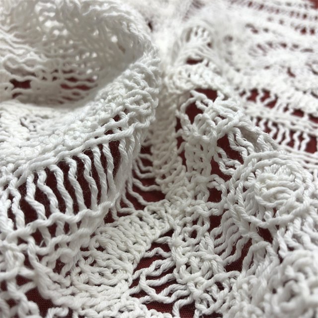 HA-16284 New design chemical water soluble cotton nigeria tissue african cord lace fabric