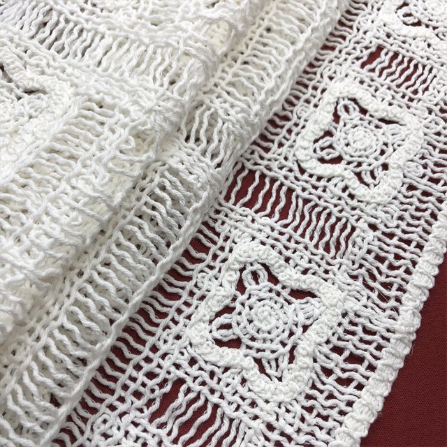 HA-16284 New design chemical water soluble cotton nigeria tissue african cord lace fabric
