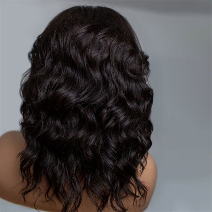 Wholesale WAVY WOLF CUT WITH CURTAIN BANGS 13X4 LACE FRONT WIG