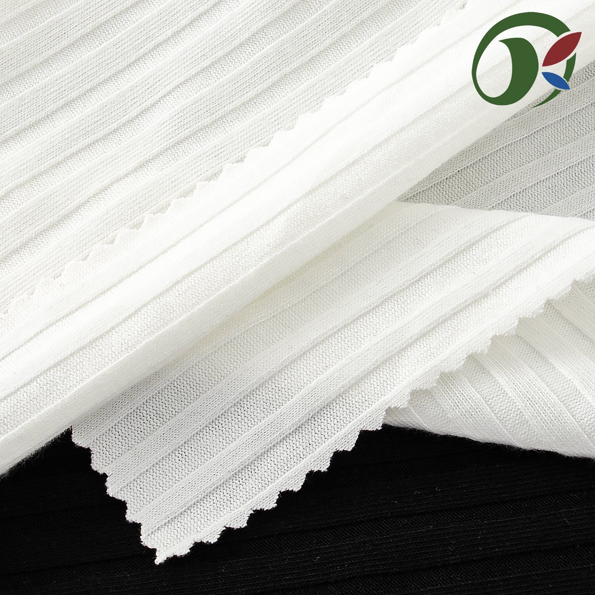 Supplier wholesale 7*6 Knitted Ribbed Polyester Spandex Fabric Breathable Jersey Fabric for Dresses Garments Costumes