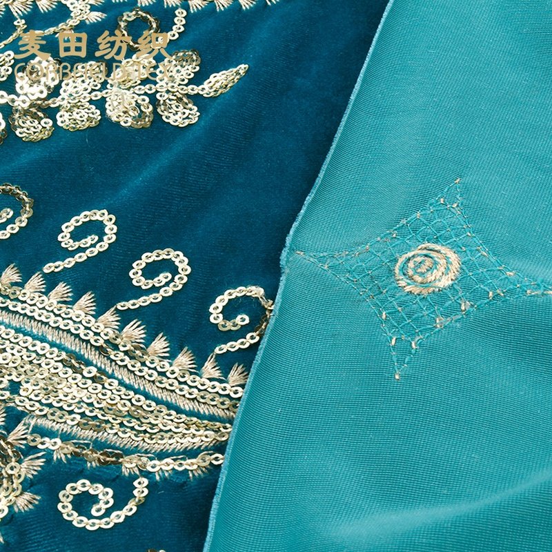 top 10 china supplier indian lace embroidery fabric