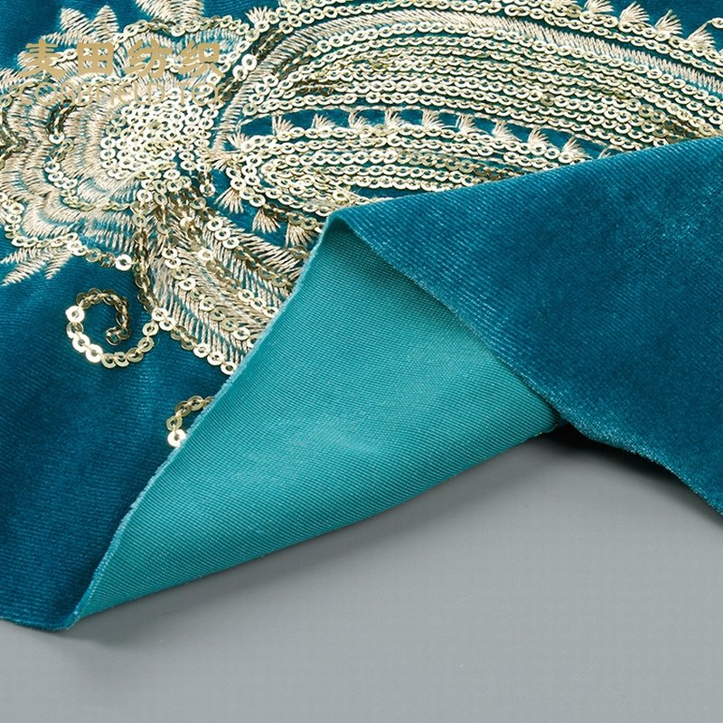 top 10 china supplier indian lace embroidery fabric