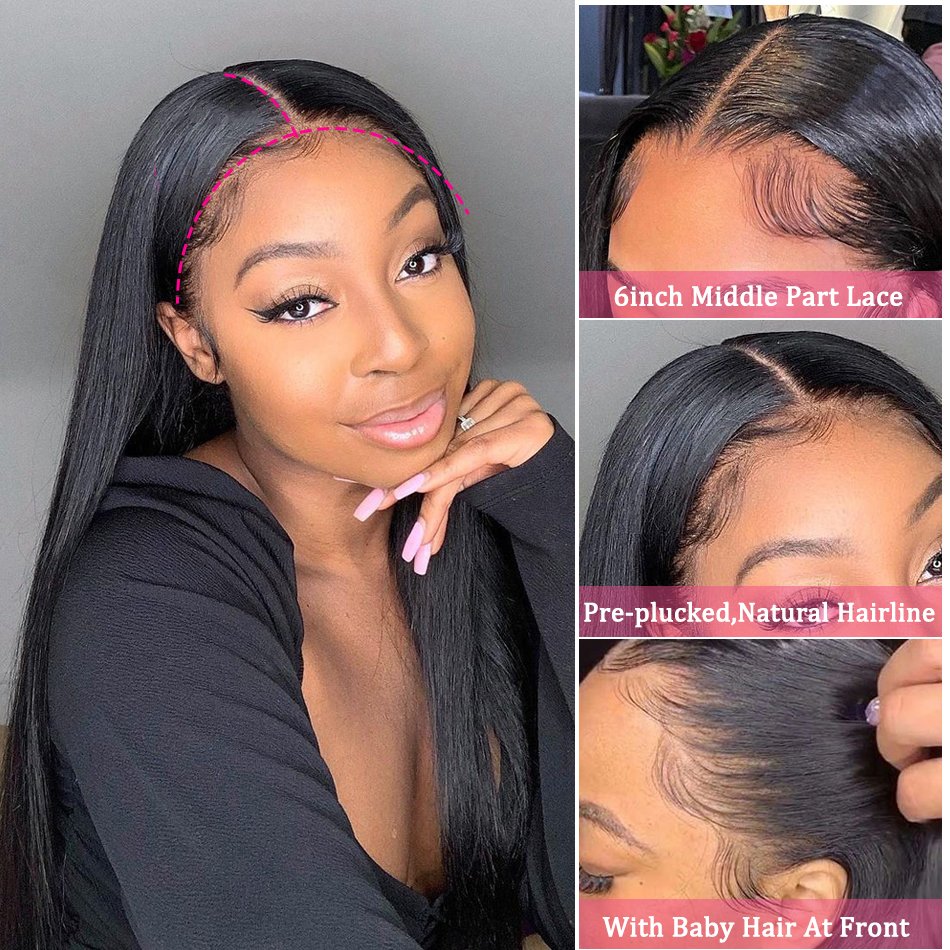 Yeswigs Peruvian Virgin Human Hair Lace Front Wig 360 Hd Lace Frontal Wigs Cheap Bone Straight Full Hd Lace Wigs For Black Women