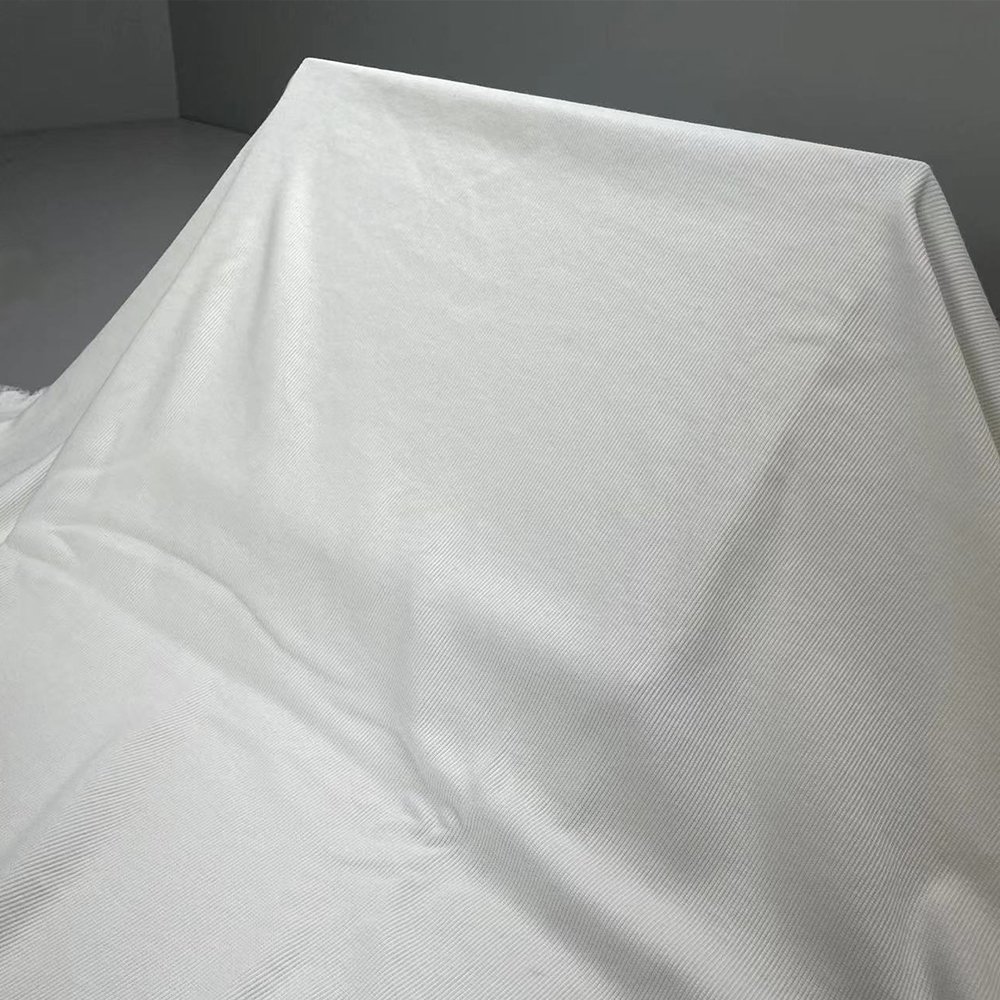 350GSM Customized Clothing Fabric Cotton Modal Fabric Knit 2*2 Rib Fabric for Garment