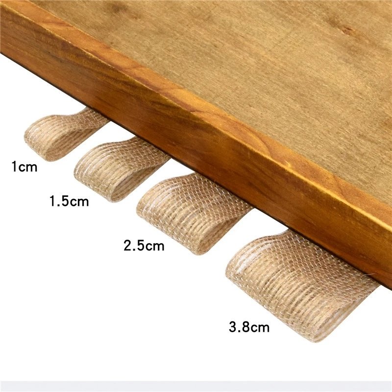 (10 Meters/roll)10mm Natural Jute Linen Ribbon Cotton Edge DIY Decorative Fabric Sewing Wedding Decorations Laces