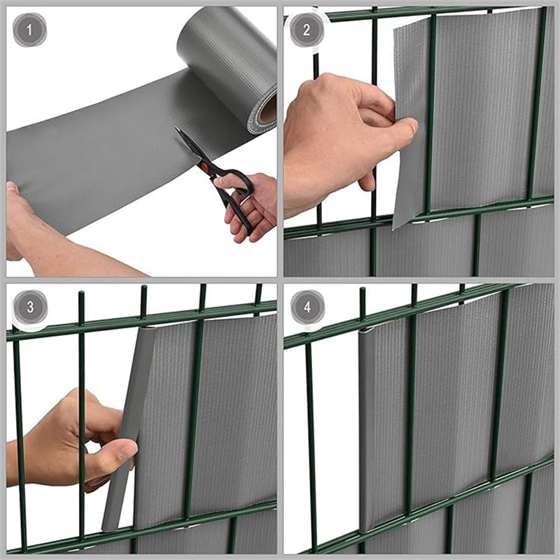 Easy Installation UV Protection PVC Garden Fence with 30 Clips PVC Fence Tape