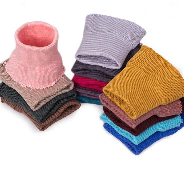Hot Sale Flat Knitting Stretch Solid Color Polyester 1x1 Knitting Rib Cuff Hem For Dress Top Short Sleeve