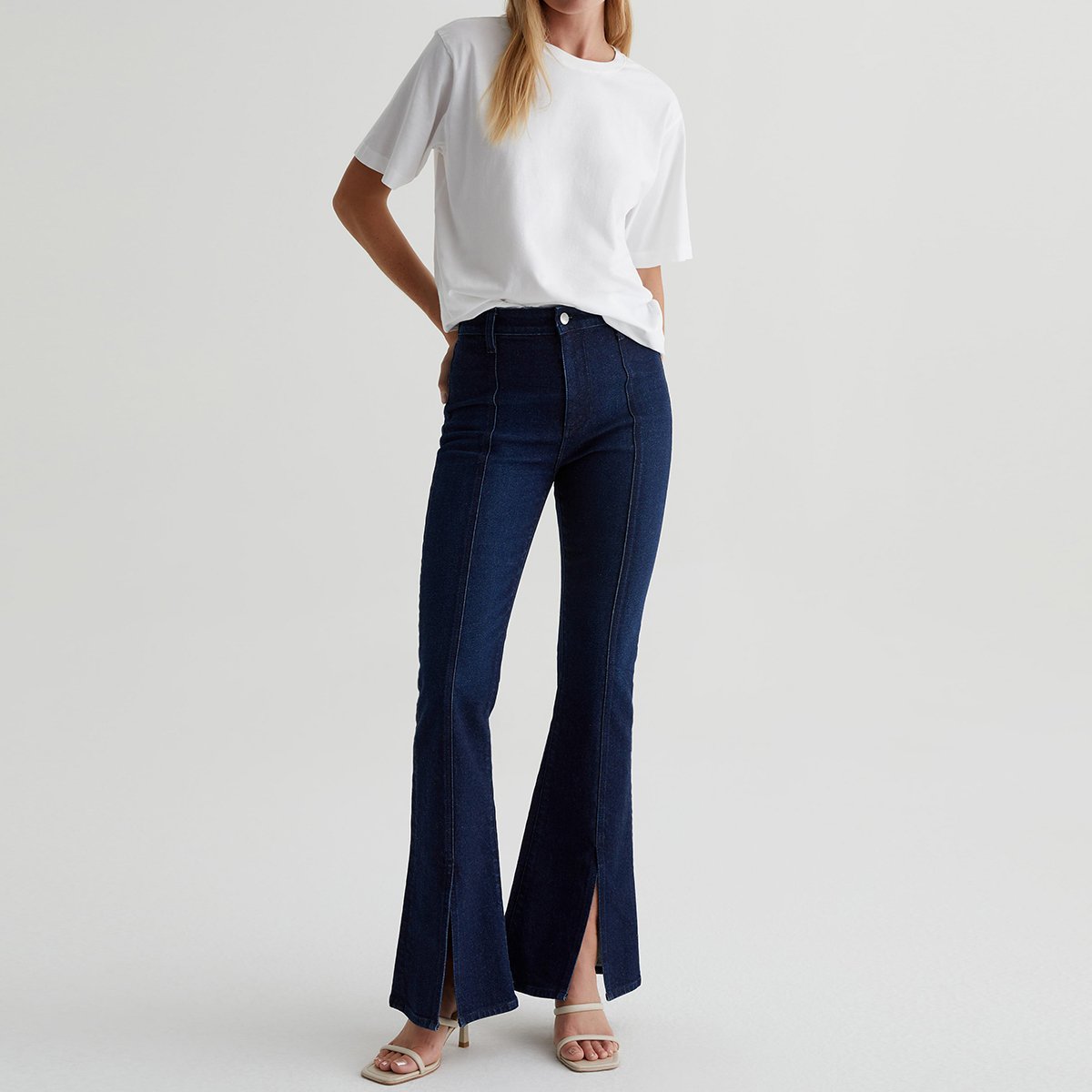 OEM/ODM Women's Boyfriend Cotton Tee - Soft Jersey Fabric, Slouchy Relaxed Fit, Versatile Everyday Wear, Easy-Going Neckline