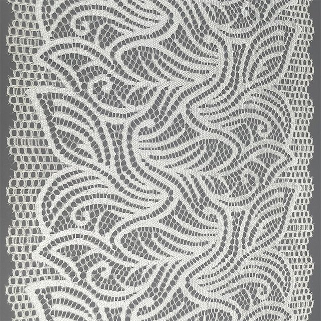 TUTON Bridal Fabric French Supplier Lace Narrow Wide 18.0 CM Elastic Trim