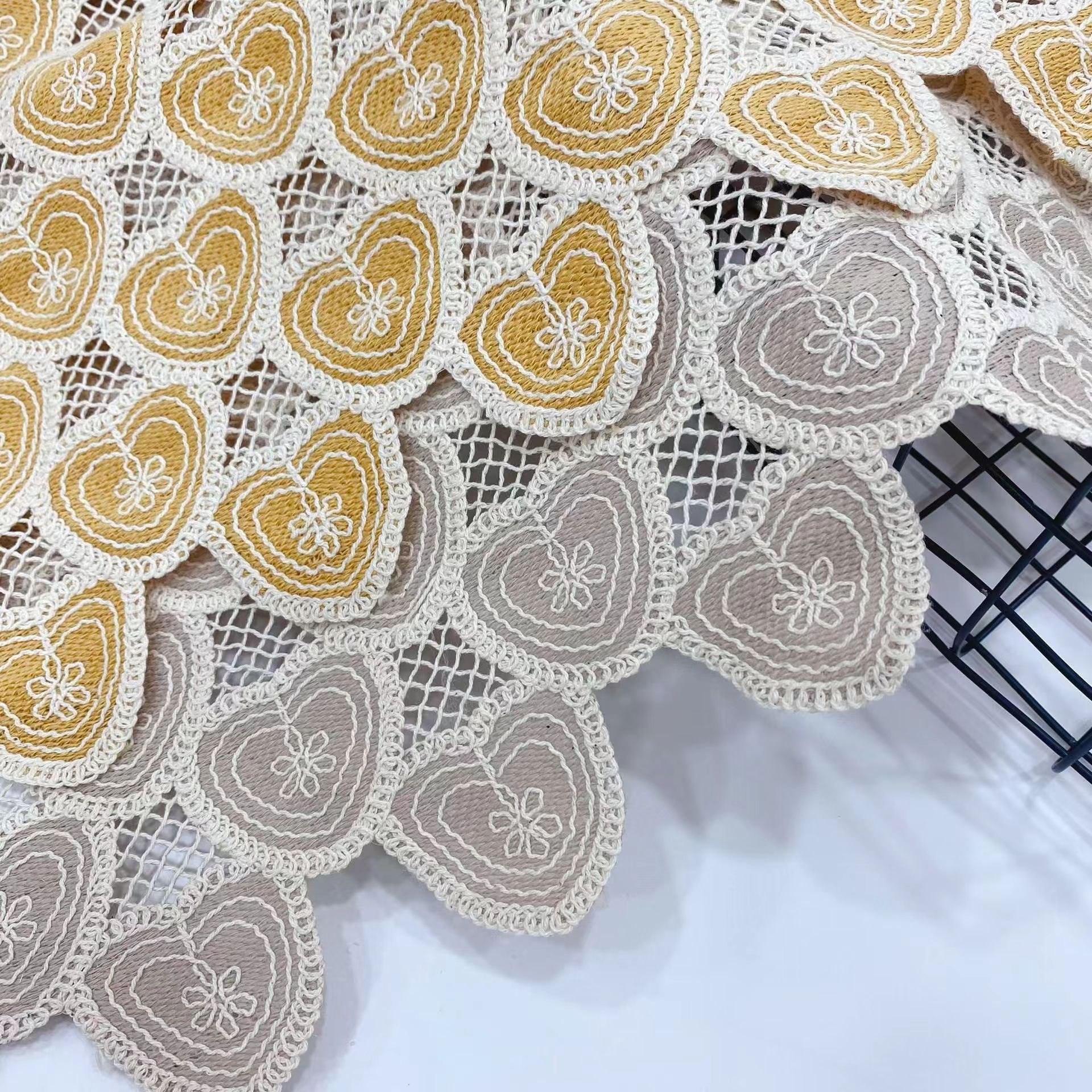 High Quality Embroidery Fabric Cord Guipure Lace African Lace Fabric For Wedding dress