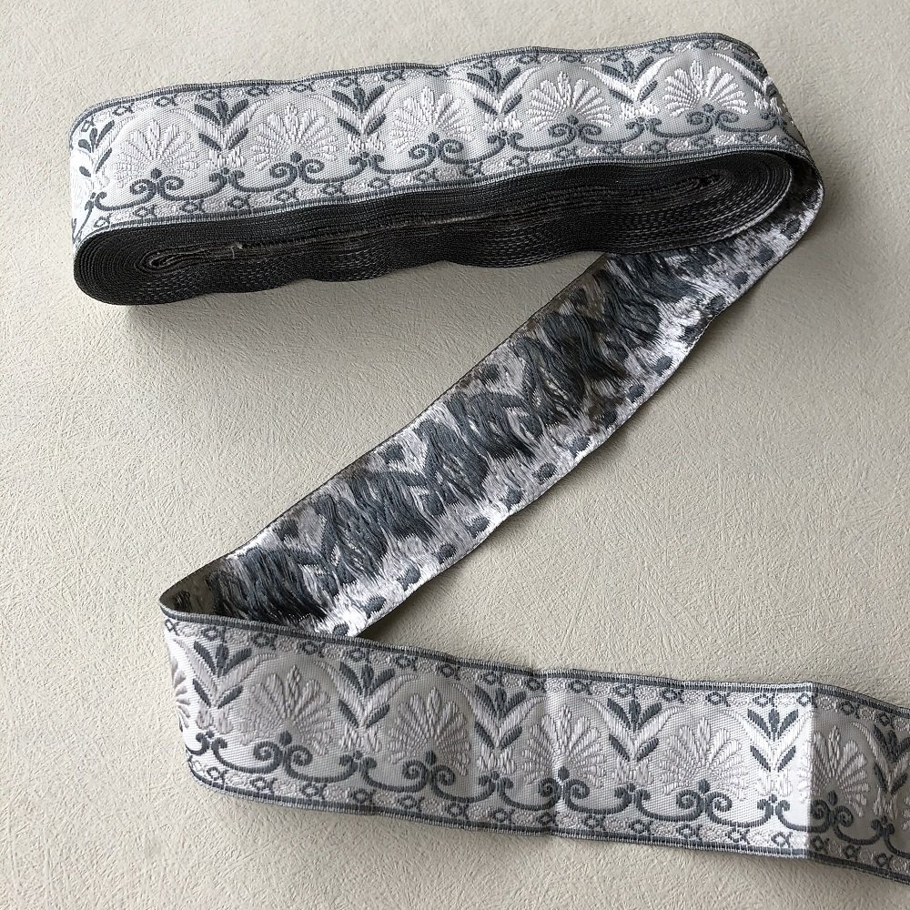 Ethnic Style Lace Jacquard Webbing Woven Tape For Garment Accessories Width 3.3 cm ST-948